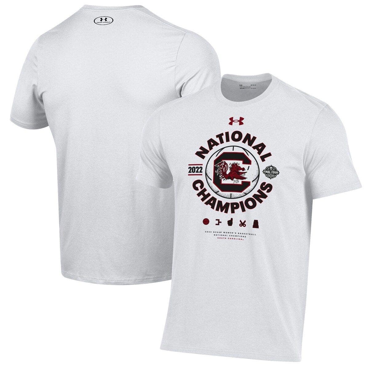 Under Armour Men's Under Armour White South Carolina Gamecocks 2022 ...