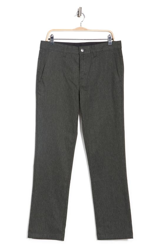Vmonty Straight Leg Stretch Chinos In Charcoal Heather 22