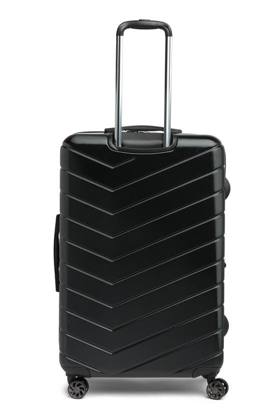 Shop Original Penguin Aero 29" Large Spinner Suitcase In Black