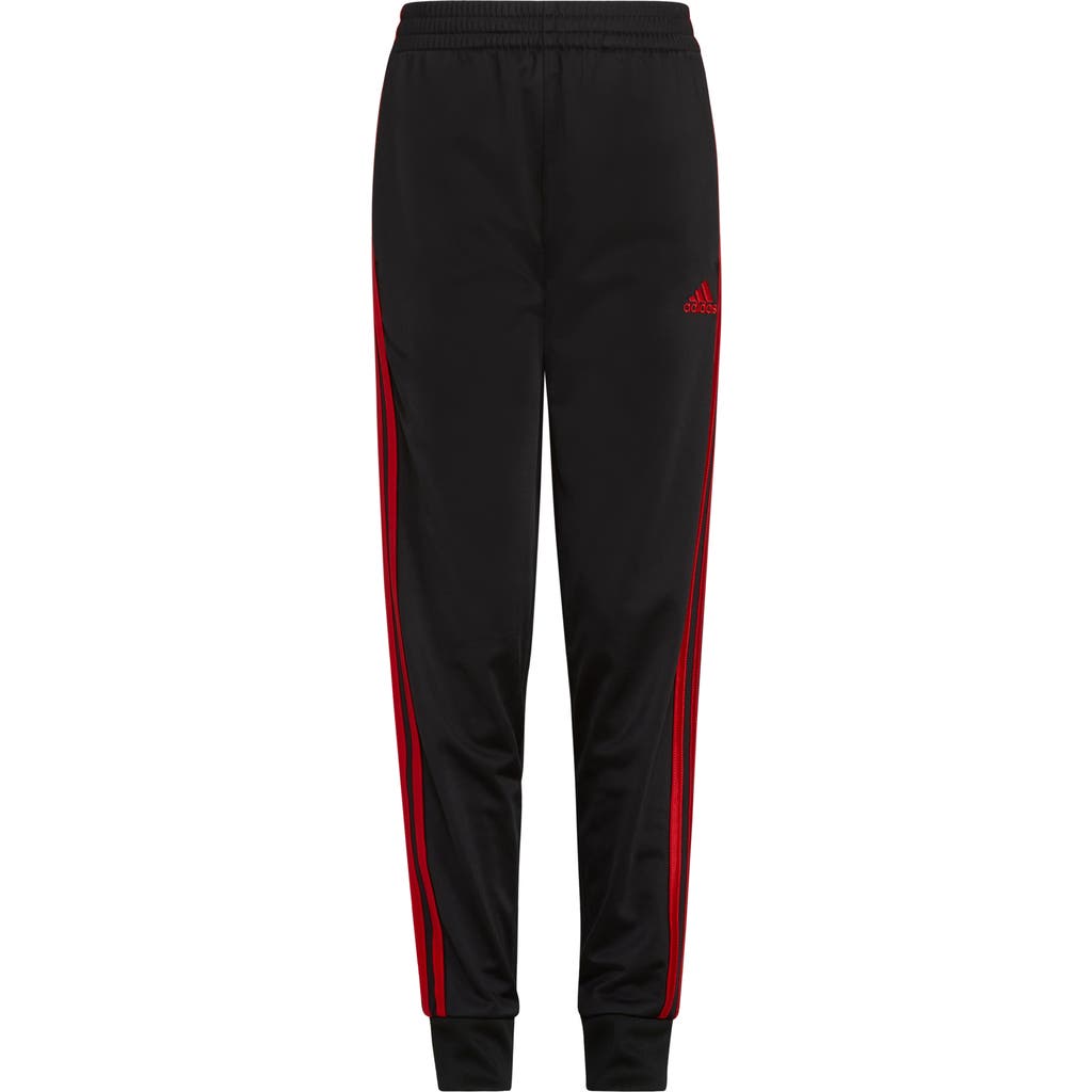 Adidas Originals Adidas Kids' Tricot Joggers In Black/red