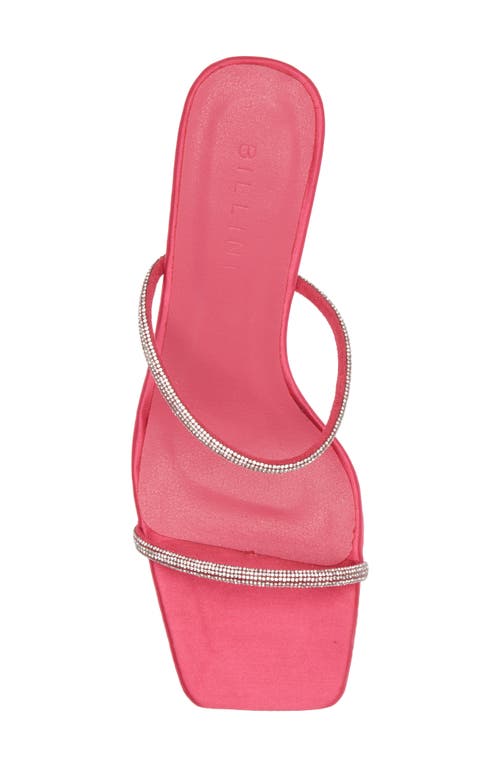 BILLINI BILLINI KALLIE PAVÉ CRYSTAL SLIDE SANDAL 