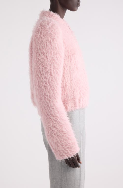 Shop Dries Van Noten Volca Wool & Alpaca Blend Jacket In Pink