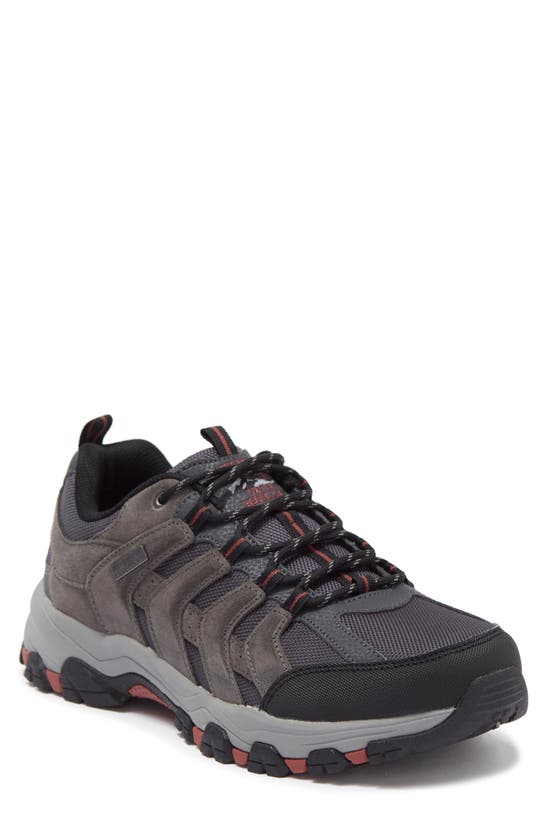 Skechers Selmen Lorago Lug Sole Shoe In Grey