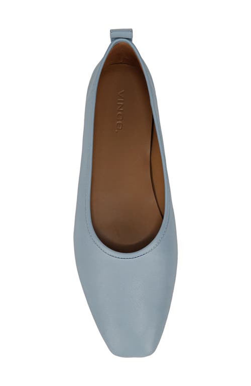 Shop Vince Vivian Ballet Flat In Glacial Blue