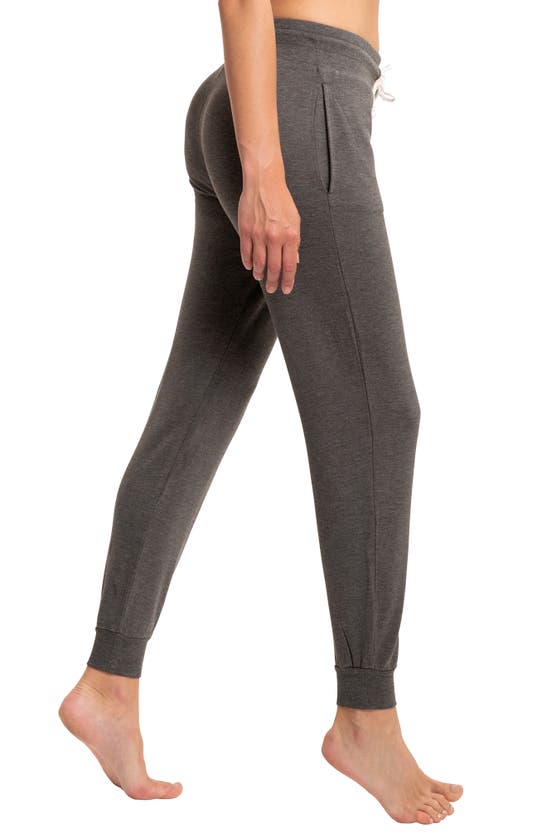 Shop Threads 4 Thought Connie Feather Fleece Joggers In Heather Charcoal