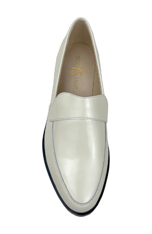 Yosi Samra Olivia Loafer In Bone