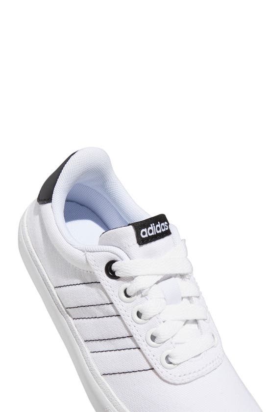 Adidas Originals Kids' Vulc Raid3r Sneaker In White/ Core Black ModeSens