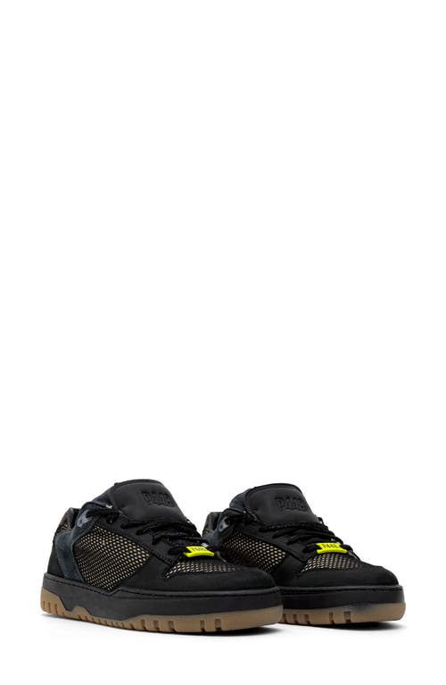 Shop P448 Marvin Sneaker In Black/yellow