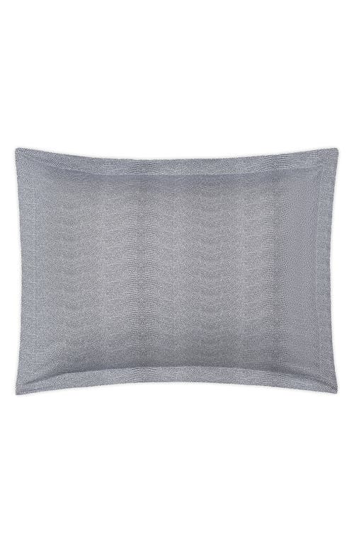 Matouk Jasper Cotton Sateen Pillow Sham In Charcoal