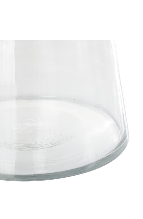 Ginger Birch Studio Glass Candleholder In Clear