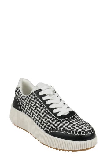 Good Choice New York Ceci Knit Sneaker In Black