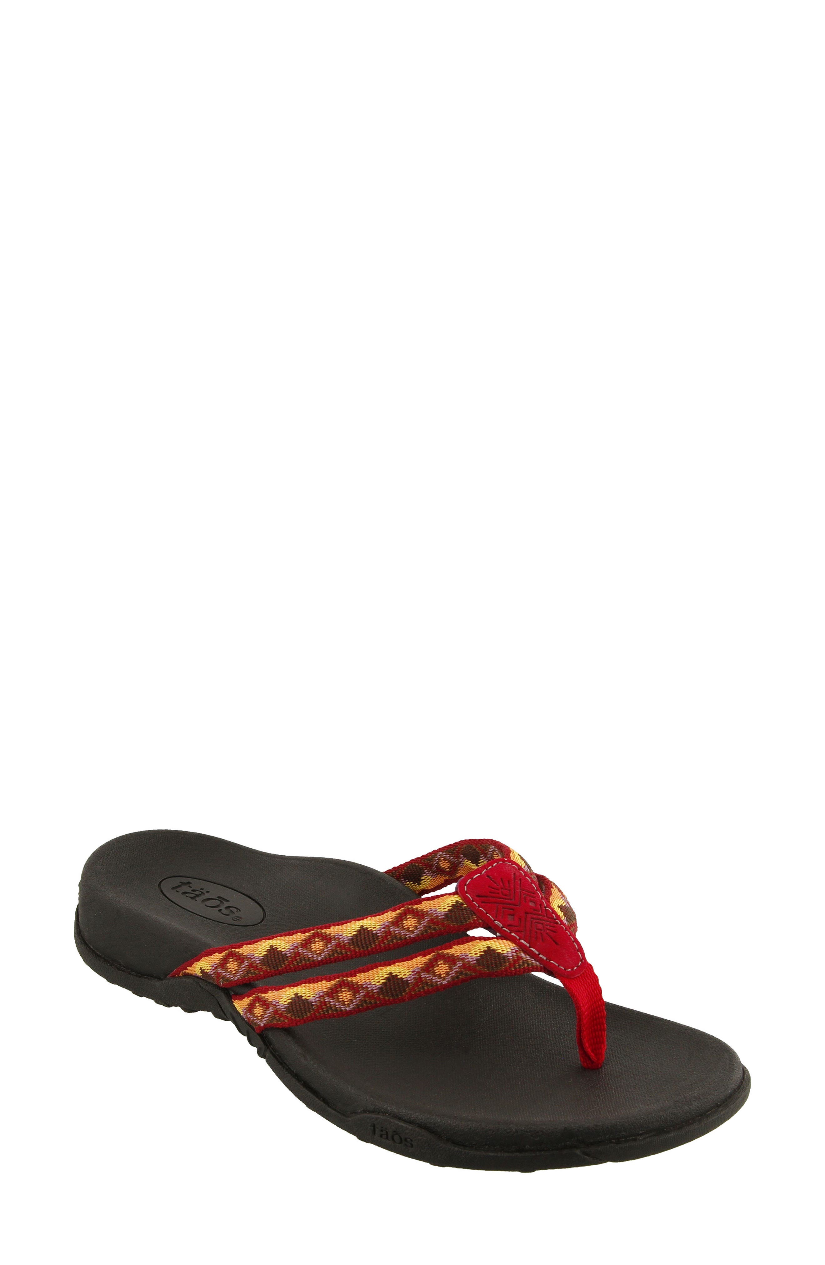 Taos Primo Flip Flop, Red
