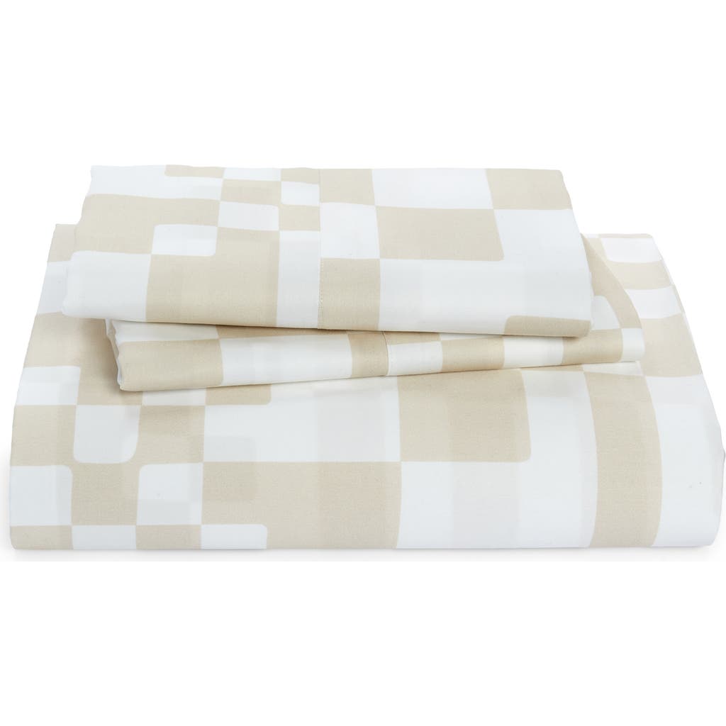 Dusen Dusen Check Cotton Sateen Sheet Set
