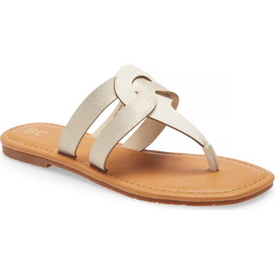 Bc Footwear Feeling Inspired Vegan Sandal, Ivory