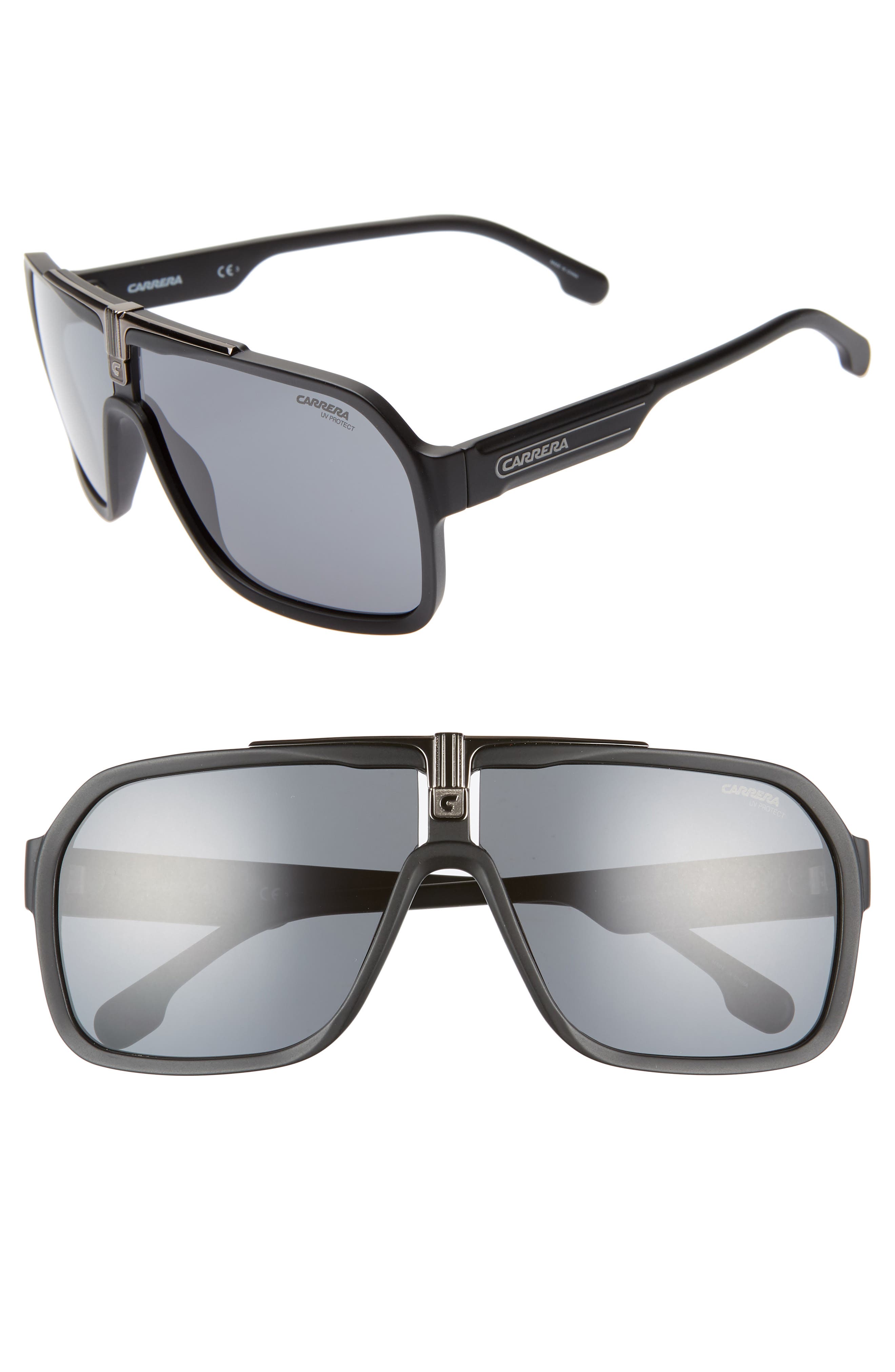 Carrera Eyewear 64mm Navigator Sunglasses Nordstrom
