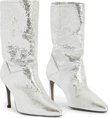 Nordstrom silver outlet boots