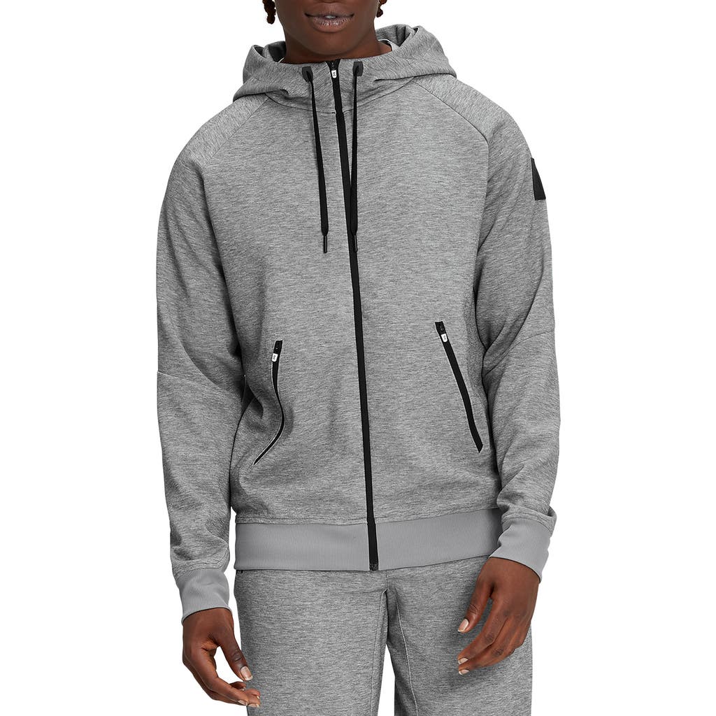 On Full Zip Hoodie In Grey