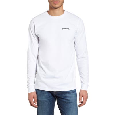 Patagonia Responsibili-Tee Long Sleeve T-Shirt, White