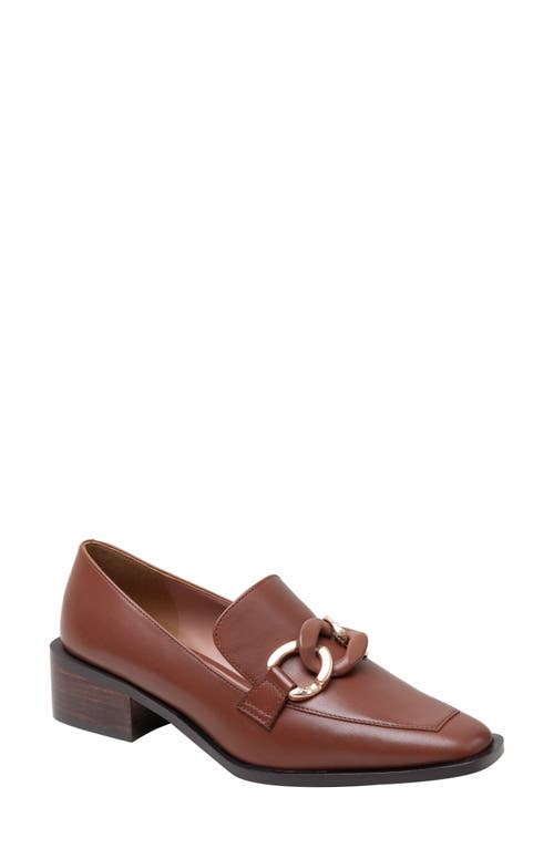 Linea Paolo Chrystie Chain Block Heel Loafer at Nordstrom,