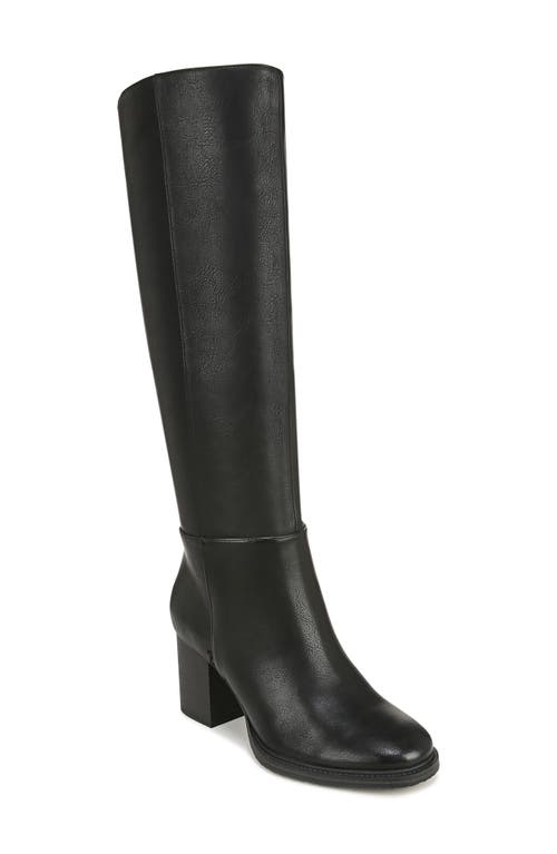 Riona Knee High Boot in Black