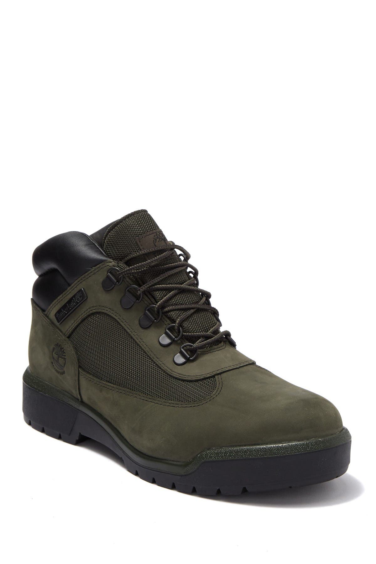 olive green timberland field boots