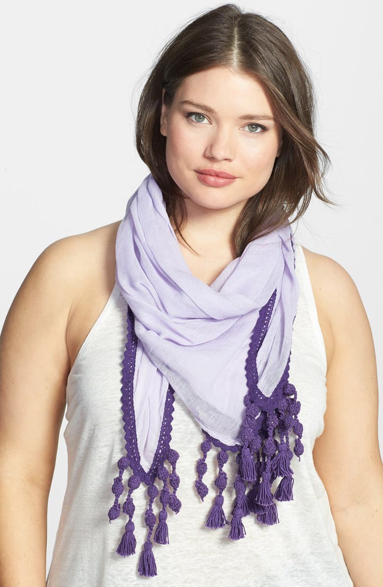 Lucky Brand Square Gauze Scarf | Nordstrom