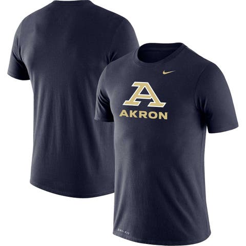 Men's Nike Navy Akron Zips Legend Performance T-Shirt