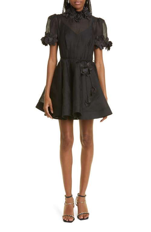 zimmermann high tide lift off flower mini dress High Tide Lift Off Flower Mini Dress by Zimmermann for Hire| High St. Hire