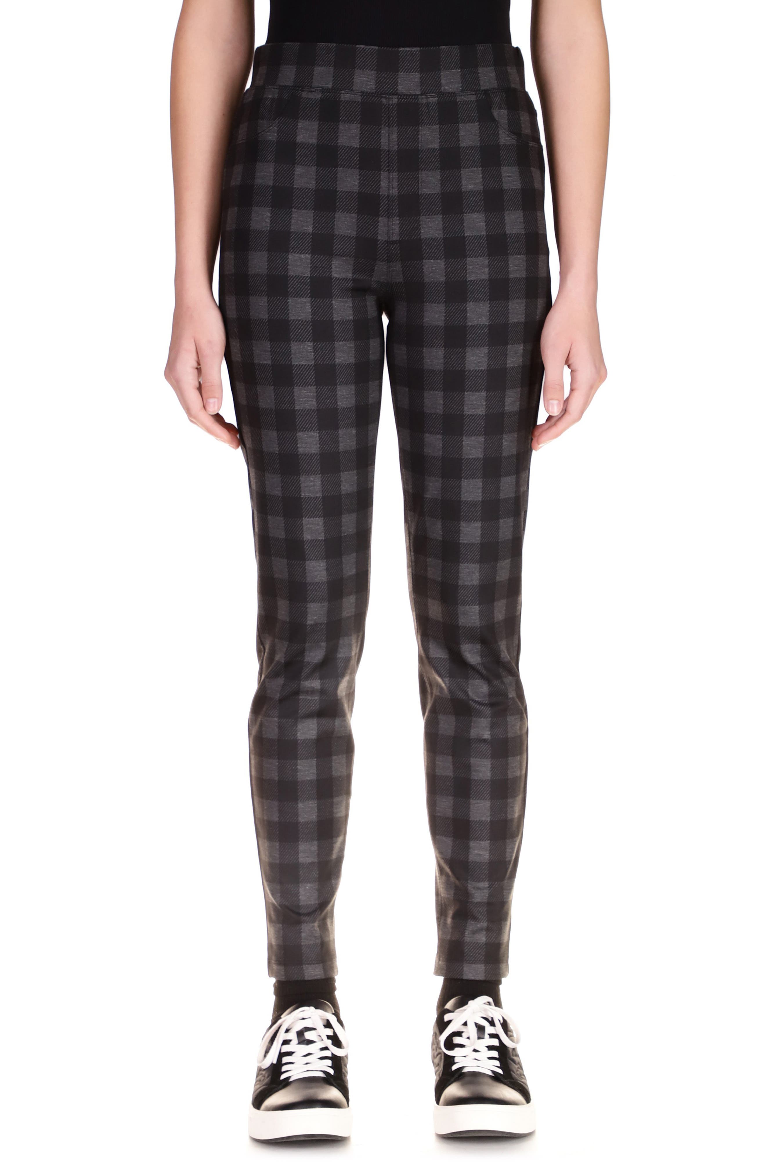 sanctuary red plaid leggings