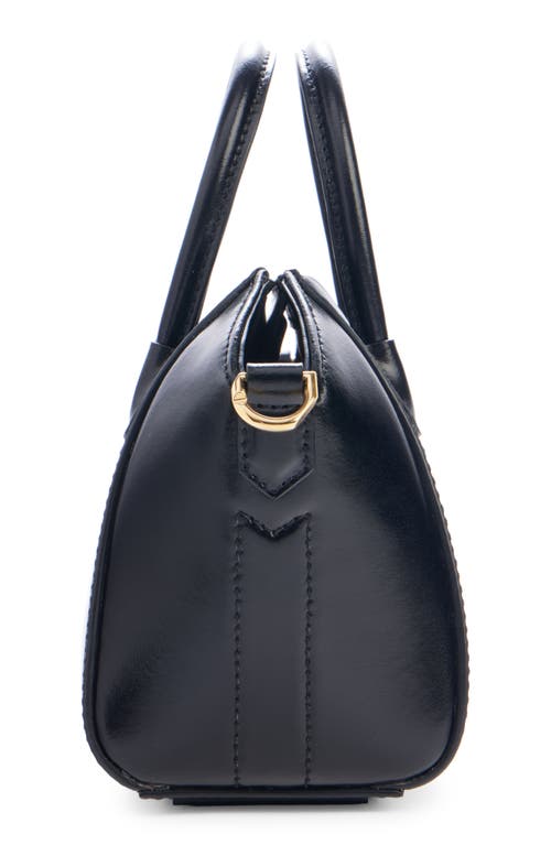 Givenchy Toy Antigona Leather Satchel In Black/red
