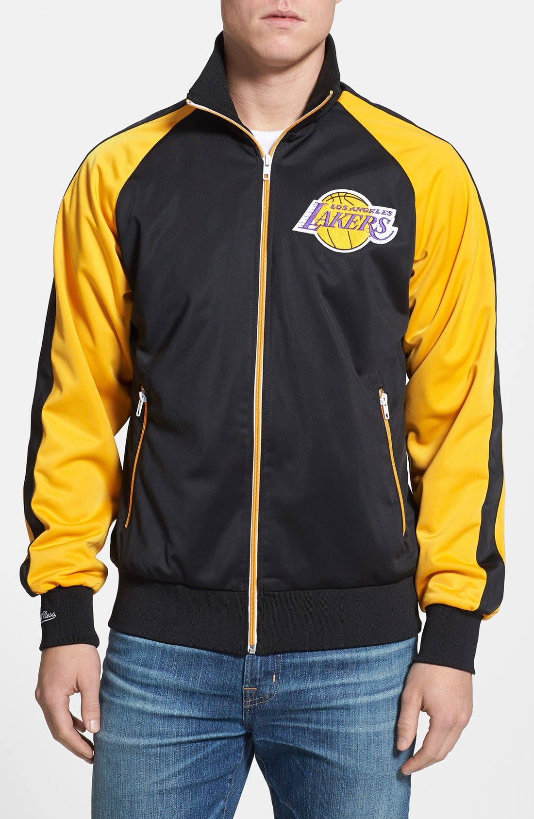 lakers track jacket