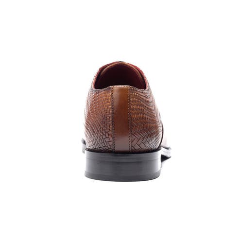 Carlos Santana Arlo Cap-toe Oxford In Tan