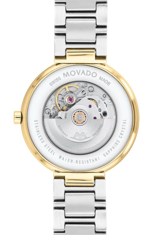 Shop Movado Museum Classic Bracelet Watch, 32mm In Gold/silver