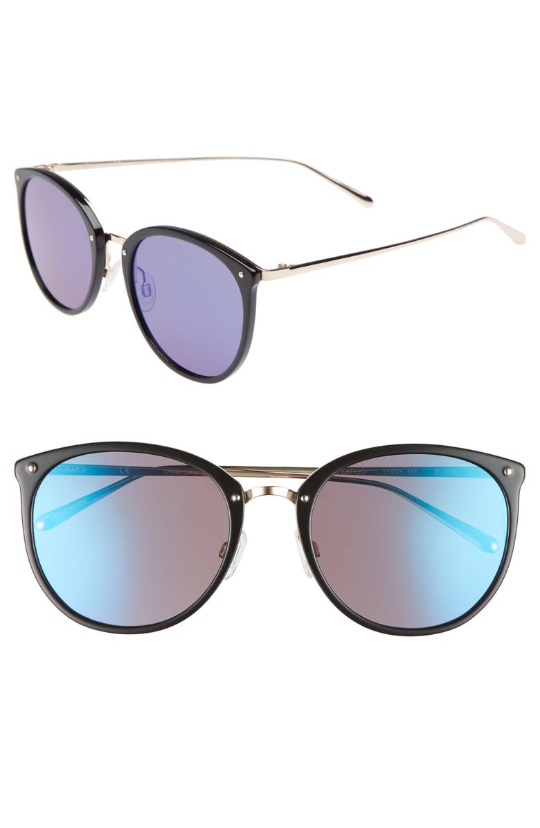 CHELSEA28 Key Largo 57mm Sunglasses, Main, color, 001