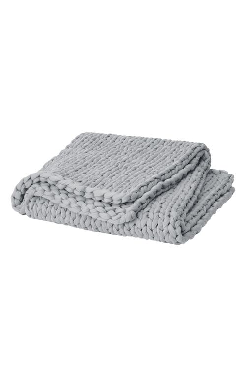 Bearaby Tree Napper Weighted Knit Blanket In Pebble Grey
