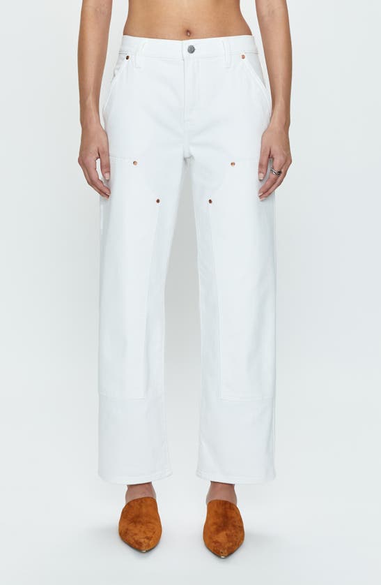 Shop Pistola Lexi Carpenter Jeans In White