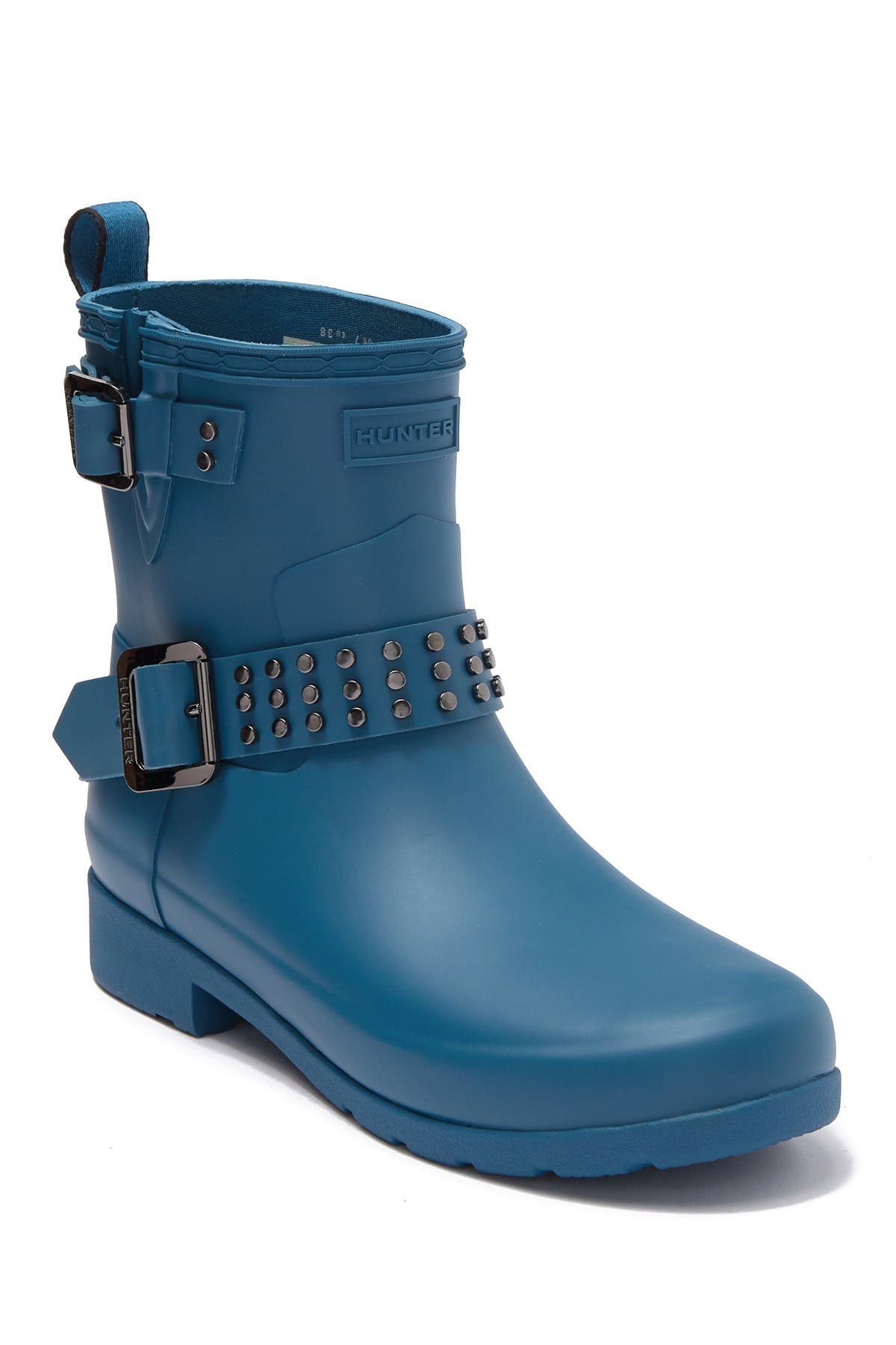 studded hunter boots