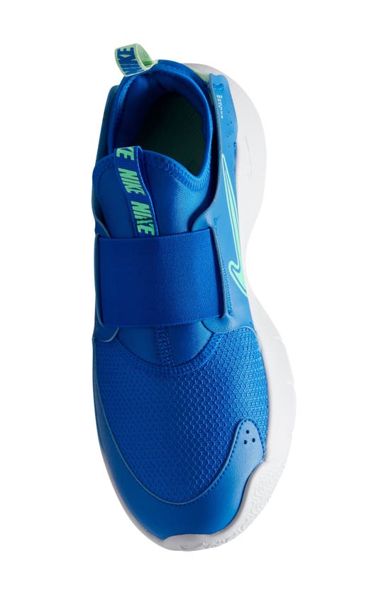 Nike Flex Runner 3 Slip-on Shoe In Photo Blue/ Vapor Green