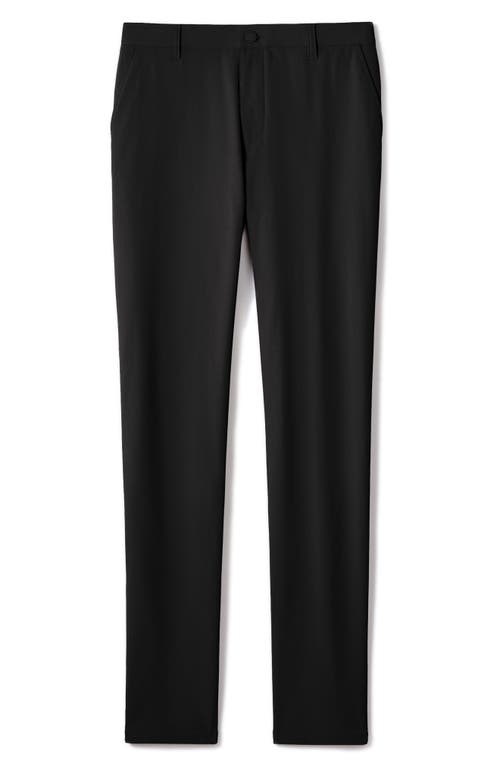 Shop Rhone Commuter Slim Fit Fleece Pants In Black