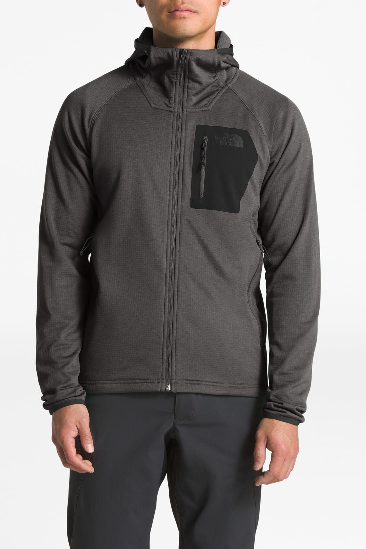 the north face borod fleece hoodie