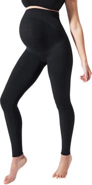 FINAL BLANQI Maternity Sport Support Hipster Cuffed Leggings S NWOT