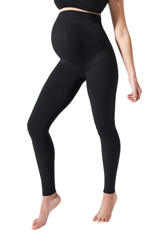 Everyday Maternity Belly Support Leggings in Black