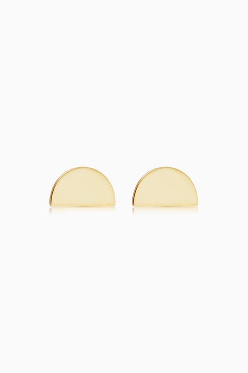 Oradina 14k Yellow Gold Cabana Studs In Yellow Gold