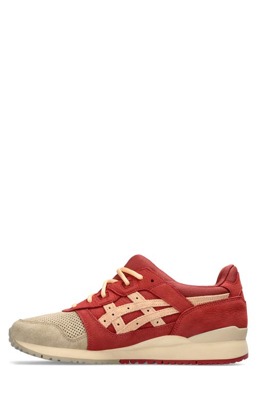 Asics ® Gender Inclusive Gel-lyte Iii Og Sneaker In Wood Crepe/burnt Red