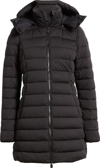 Save the duck stretch puffer outlet jacket