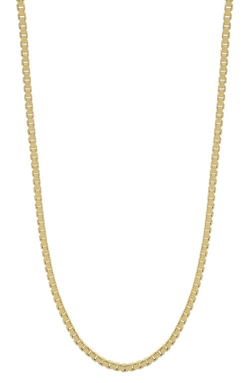 Bony Levy Men's 14K Gold Box Chain Necklace at Nordstrom