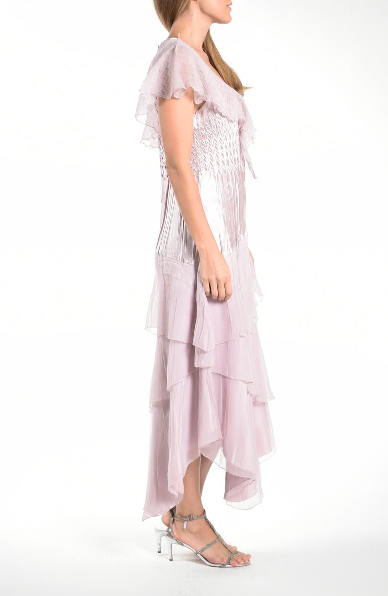 Komarov Tiered Ruffle Dress, Alternate, color,