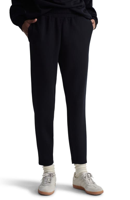 Shop Varley The Slim Knit Ankle Pants In Black