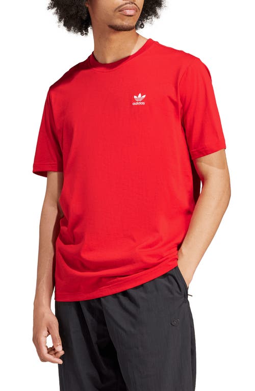 Essential Solid T-Shirt in Better Scarlet