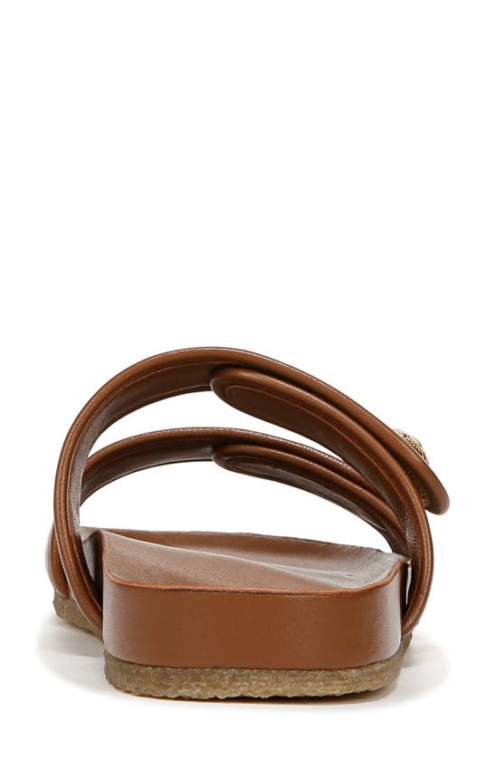 Shop Veronica Beard Percey Slide Sandal In Caramel